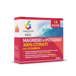 optima naturals  Magnesio e Potassio - Integratore per stanchezza mentale e fisica  Integratori alimentari