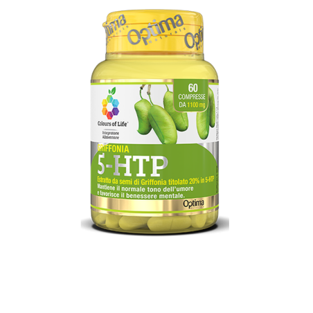 optima naturals  Griffonia 5-HTP - Integratore per umore e benessere mentale  Integratori alimentari