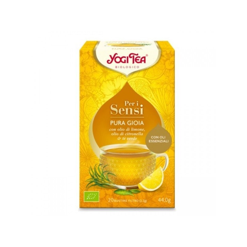 yogi tea  Tè per i Sensi - Pura Gioia  Te e tisane