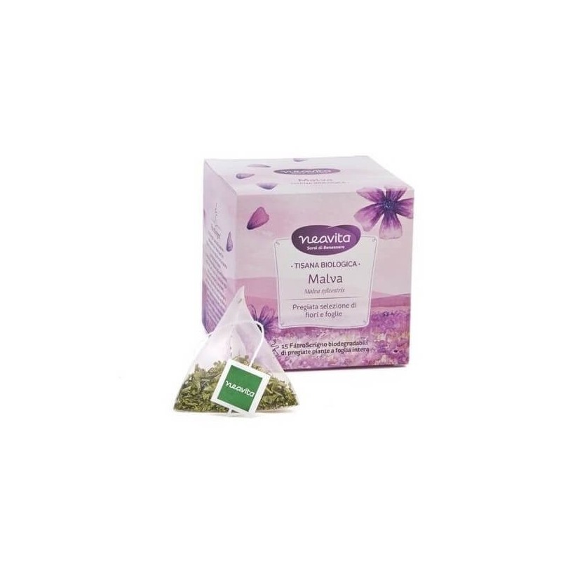 neavita  FiltroScrigno - Malva in Fiori e Foglie  Te e tisane