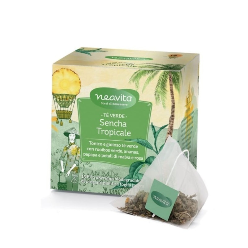 neavita  FiltroScrigno - Sencha Tropicale  Te e tisane