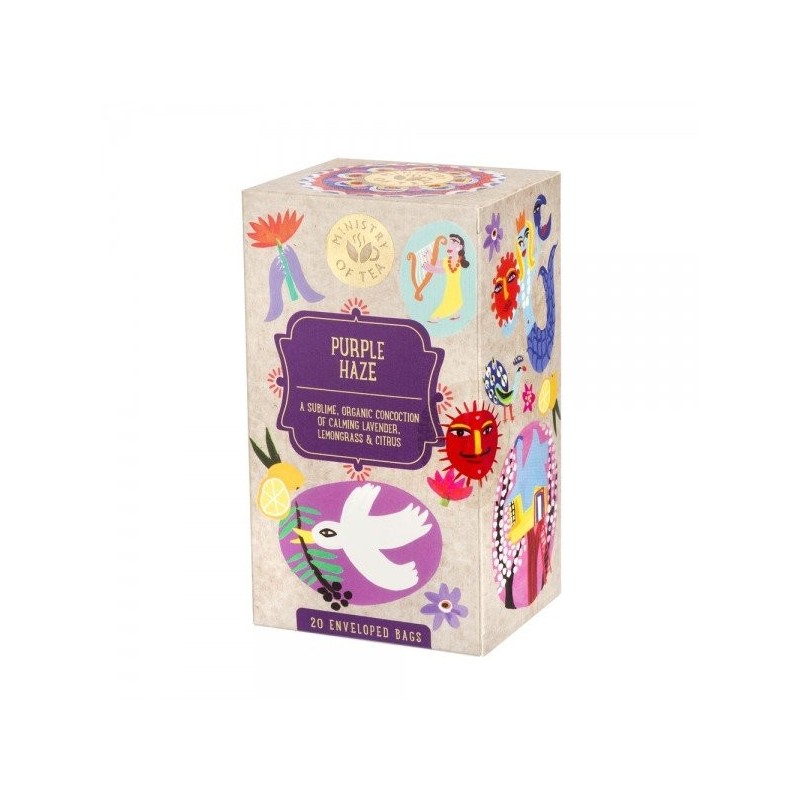 ministry of tea  Infuso Bio - Purple Haze  Te e tisane