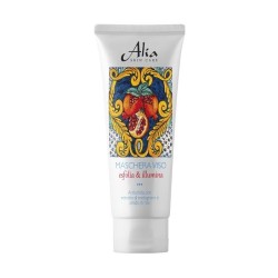 alia skin care  Maschera Viso Esfoliante ed Illuminante con Melograno  Maschere Viso