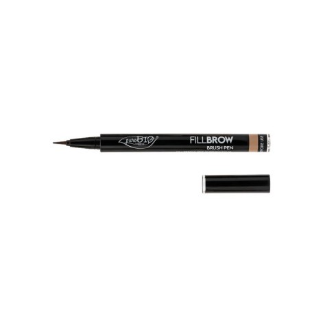 purobio  FillBrow Pen Brush 01 - Penna Sopraccigliare Biondo Naturale  Matite sopracciglia