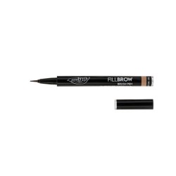 purobio  FillBrow Pen Brush 01 - Penna Sopraccigliare Biondo Naturale  Matite sopracciglia