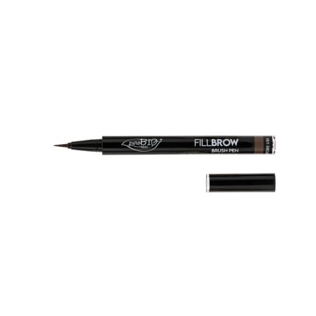 purobio  FillBrow Pen Brush 03 - Penna Sopraccigliare Castano Scuro  Matite sopracciglia