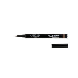 purobio  FillBrow Pen Brush 02 - Penna Sopraccigliare Castano  Matite sopracciglia