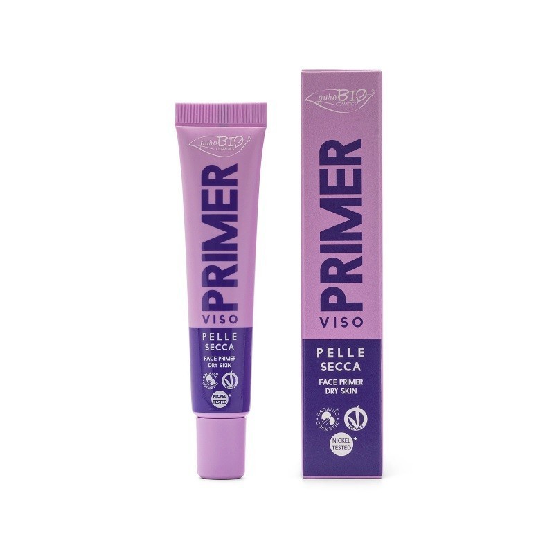 purobio  Primer Viso per Pelle Secca con Acido Ialuronico  Primer viso