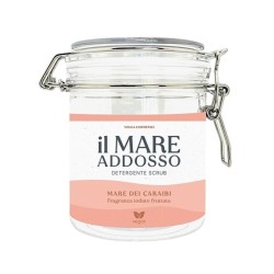volga cosmetici  Detergente Scrub Riequilibrante ed Addolcente Fruttato - Mare dei Caraibi  Bagnoschiuma Bio