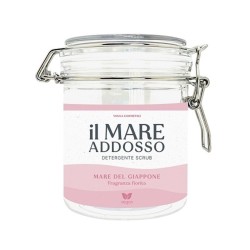 volga cosmetici  Detergente Scrub Riequilibrante ed Addolcente Fiorito - Mar del Giappone  Bagnoschiuma Bio