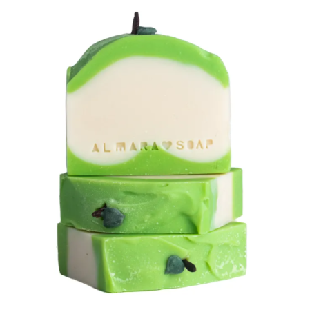 almara soap  Sapone Artigianale - Green Apple  Saponi