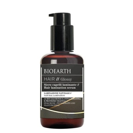 bioearth  Glossy - Siero Capelli Laminante e Ristrutturante con Amminoacidi  Styling