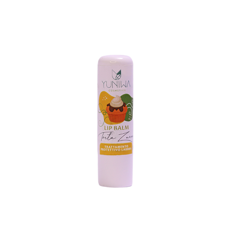 yuniwa cosmetics  Balsamo Labbra Protettivo - Torta di Zucca  Cura delle labbra