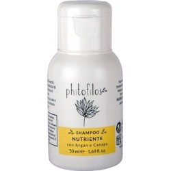 phitofilos  Shampoo Nutriente- Travel Size  Shampoo Capelli Secchi e Trattati