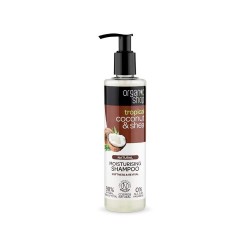 organic shop  Shampoo Idratante con Cocco e Karitè  Shampoo bio capelli lisci