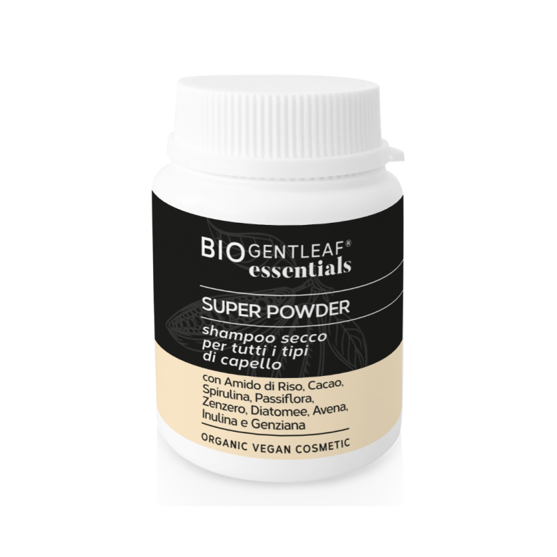 gentleaf  Super Powder - Shampoo Secco  Shampoo Capelli Deboli