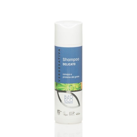verdesativa  Shampoo Delicato Canapa e Proteine del Grano  Dermatite