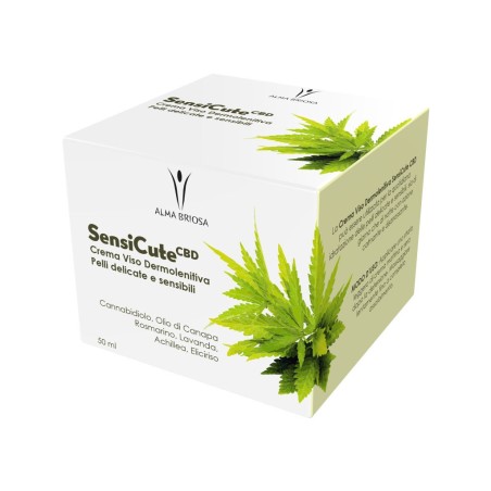 alma briosa  SensiCute - Crema Viso Dermolenitiva e Rigenerante  Creme viso