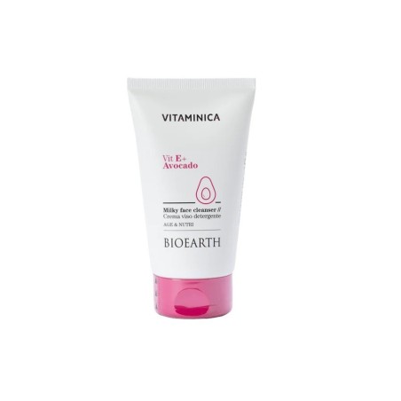 bioearth  Vitaminica - Crema Viso Detergente Vitamina E + Avocado  Detergenti viso
