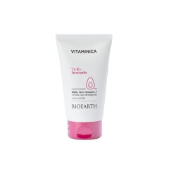 bioearth  Vitaminica - Crema Viso Detergente Vitamina E + Avocado  Detergenti viso