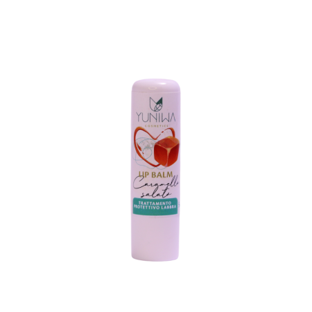 yuniwa cosmetics  Balsamo Labbra Protettivo - Caramello Salato  Lipbalm Naturali Yuniwa Cosmetics
