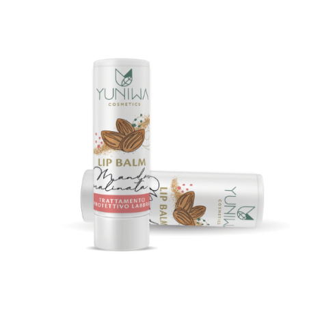 yuniwa cosmetics  Lipbalm Protettivo e Profumato - Mandorla Pralinata  Home