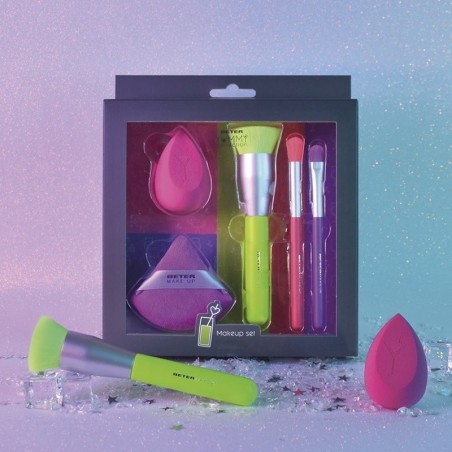 beter - spazzole e accessori  Kit Pennelli e Spugnette Make-up Yummy  Pennelli e accessori