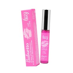 parentesi bio  Balsamo labbra Colorato e Nutriente all'Acido Ialuronico Rosa - Uva Fragola  Cura delle labbra