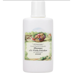 fitocose  Shampoo alla Viola Tricolor  Shampoo bio capelli grassi
