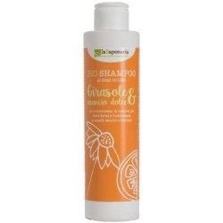 la saponaria  Shampoo Girasole e Arancio  Shampoo Capelli Secchi e Trattati