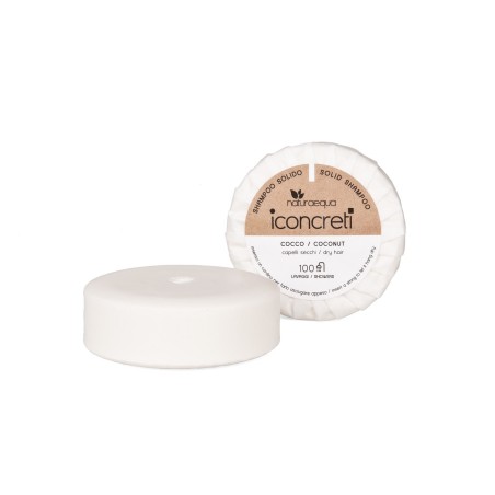 naturaequa  Shampoo Solido Cocco - Capelli Secchi e Trattati  Shampoo Capelli Secchi e Trattati