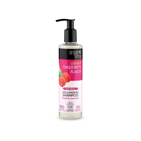 organic shop  Shampoo Volumizzante con Lampone e Acaj  Shampoo Capelli Sottili