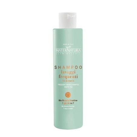 maternatura  Shampoo Lavaggi Frequenti al Tè Bianco  Shampoo Capelli Deboli