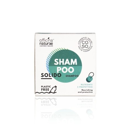 officina naturae  Shampoo Solido Nutriente e Protettivo  Cosmetici solidi per capelli