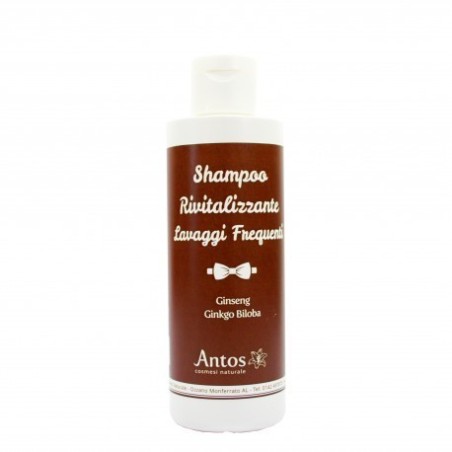antos cosmetici  Shampoo rivitalizzante uomo Naturale per lavaggi frequenti  Shampoo Capelli Deboli