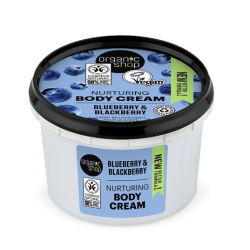 organic shop  Crema corpo Tonificante Mirtillo e Mora  Creme Corpo Bio