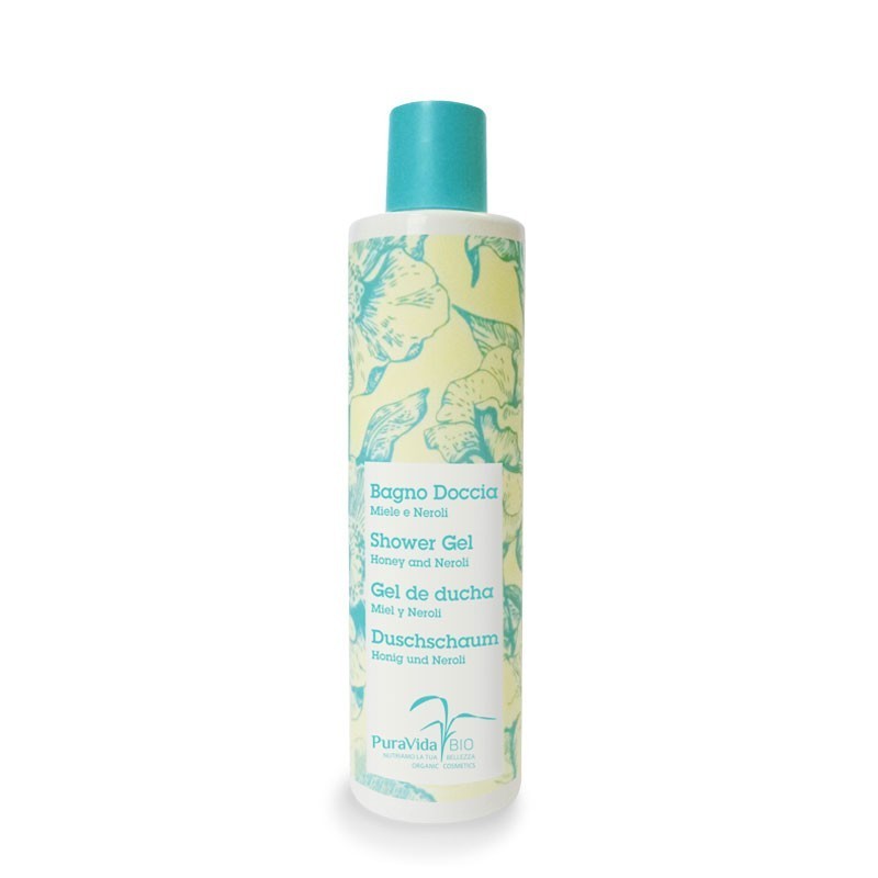 puravida bio  Bagno Doccia Bio Miele e Neroli  Bagnoschiuma Bio
