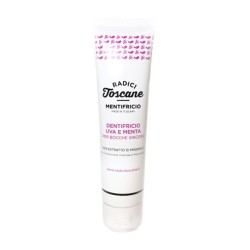 radici toscane  Dentifricio Antibatterico e Rinfrescante con Uva e Menta  Dentifrici
