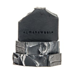 almara soap  Sapone Artigianale al Carbone Attivo - Black as my Soul  Saponi