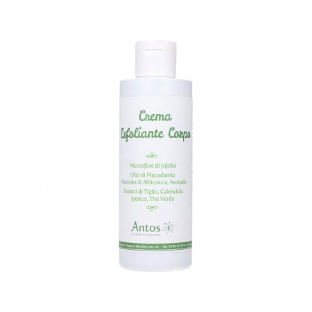 antos cosmetici  Crema Esfoliante Corpo con Microsfere di Jojoba  Scrub Corpo