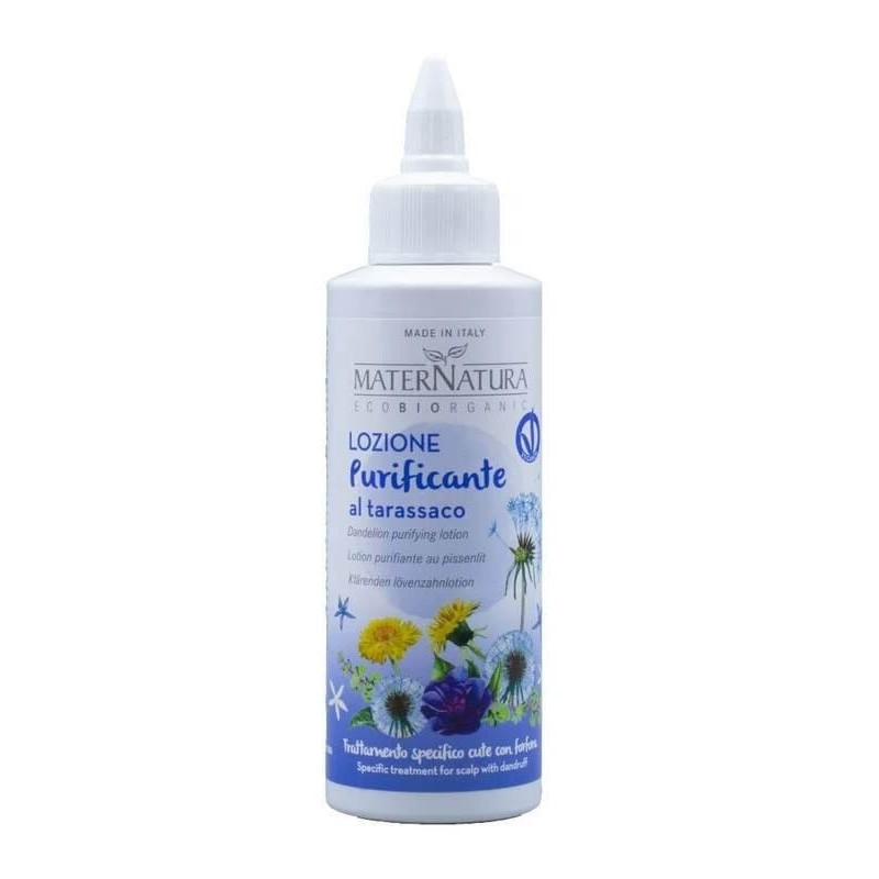 maternatura  Lozione Purificante al Tarassaco  Lozioni per capelli e oli