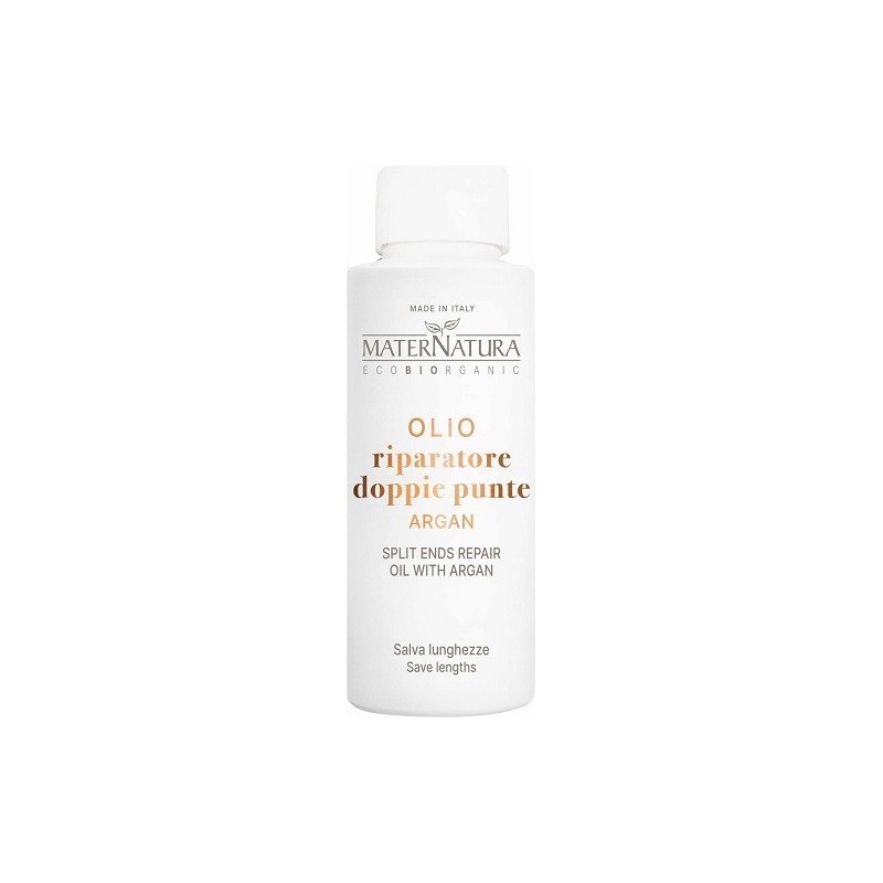 maternatura  Olio Riparatore Doppie Punte con Olio di Argan  Lozioni per capelli e oli