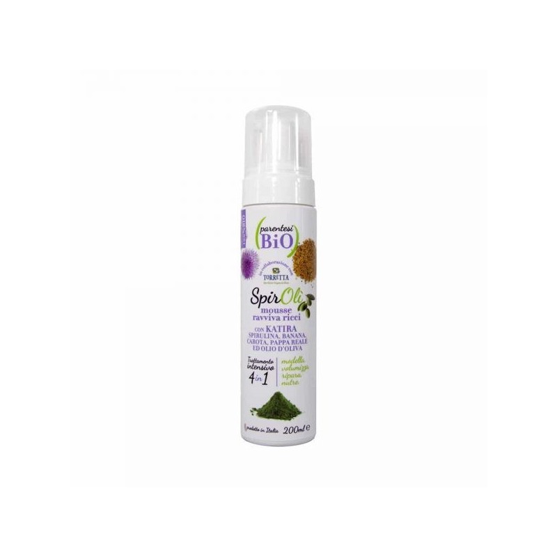 parentesi bio  Mousse Ravviva Ricci - Spiroli  Styling