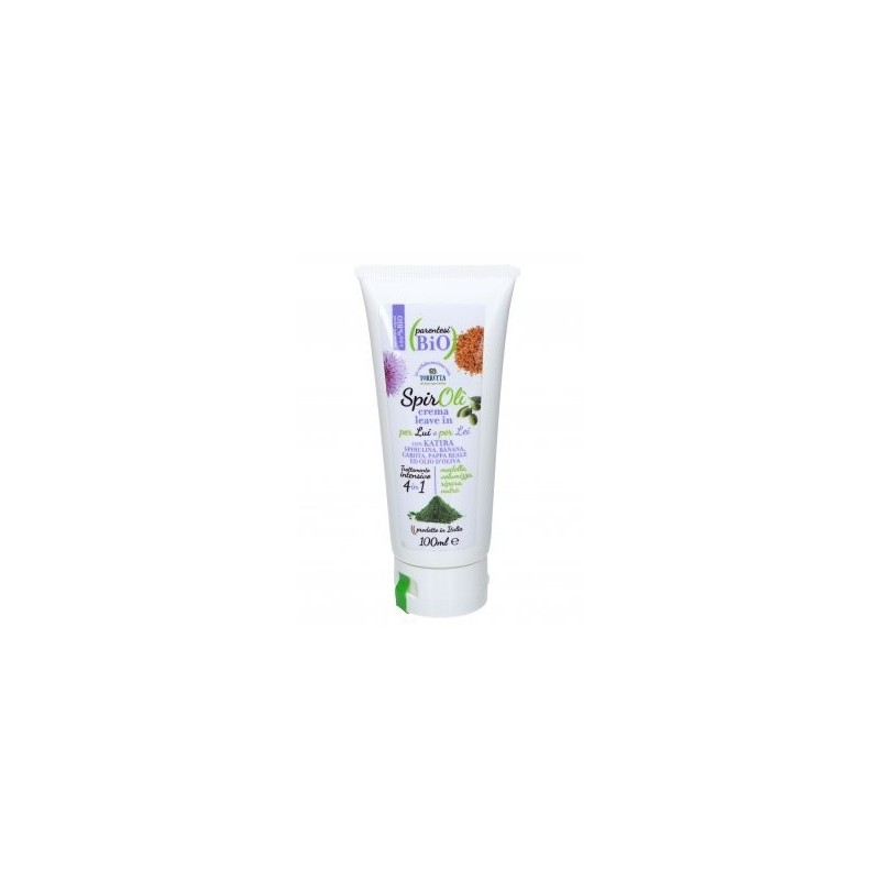 parentesi bio  Crema Modellante per Capelli alla Spirulina - Spiroli 100 ml  Styling