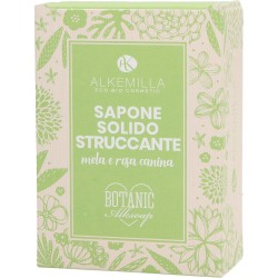 Alkemilla  Saponetta Struccante alla Mela e Rosa Canina  Detergenti viso