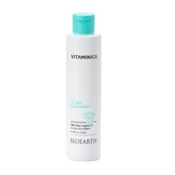 bioearth  Vitaminica - Acqua Micellare Vit. B3 + Cucumber  Struccanti