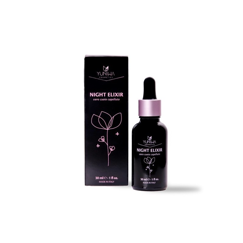 yuniwa cosmetics  Siero Cuoio Capelluto Anticaduta - Night Elixir  Lozioni per capelli e oli
