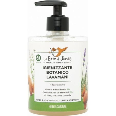 le erbe di janas  Igienizzante Botanico per le Mani 500 ml  Igienizzanti Mani