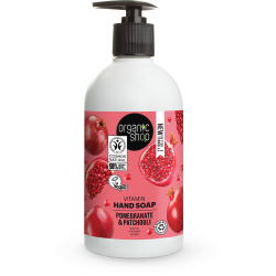 organic shop  Sapone Mani Naturale al Melograno  Saponi