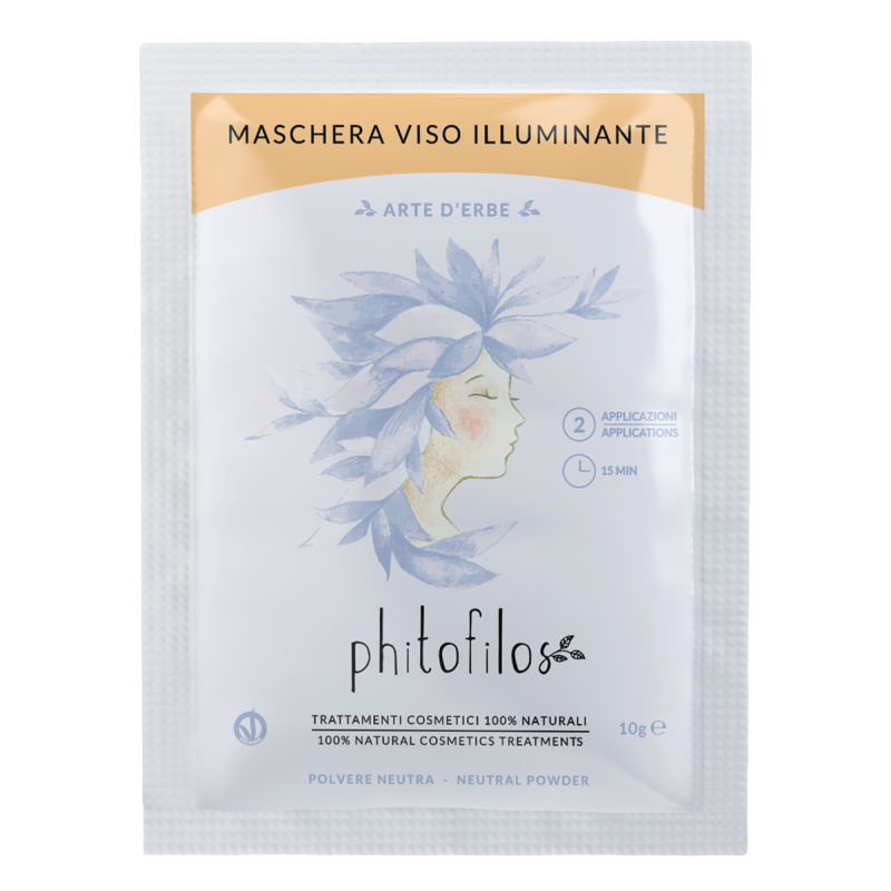 phitofilos  Maschera Viso Illuminante in Polvere  Maschere Viso